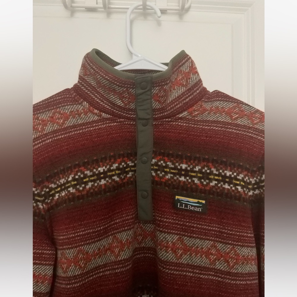 Patterned L.L. Bean Jacket - Picture 5 of 6